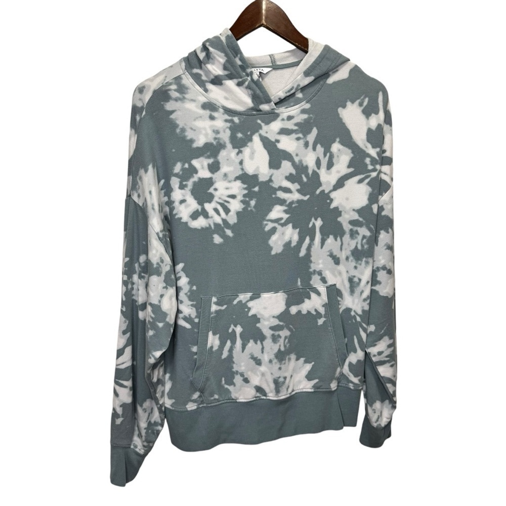 Athleta Balance Printed Tie Dye Hoodie Sweatshirt Size Medium